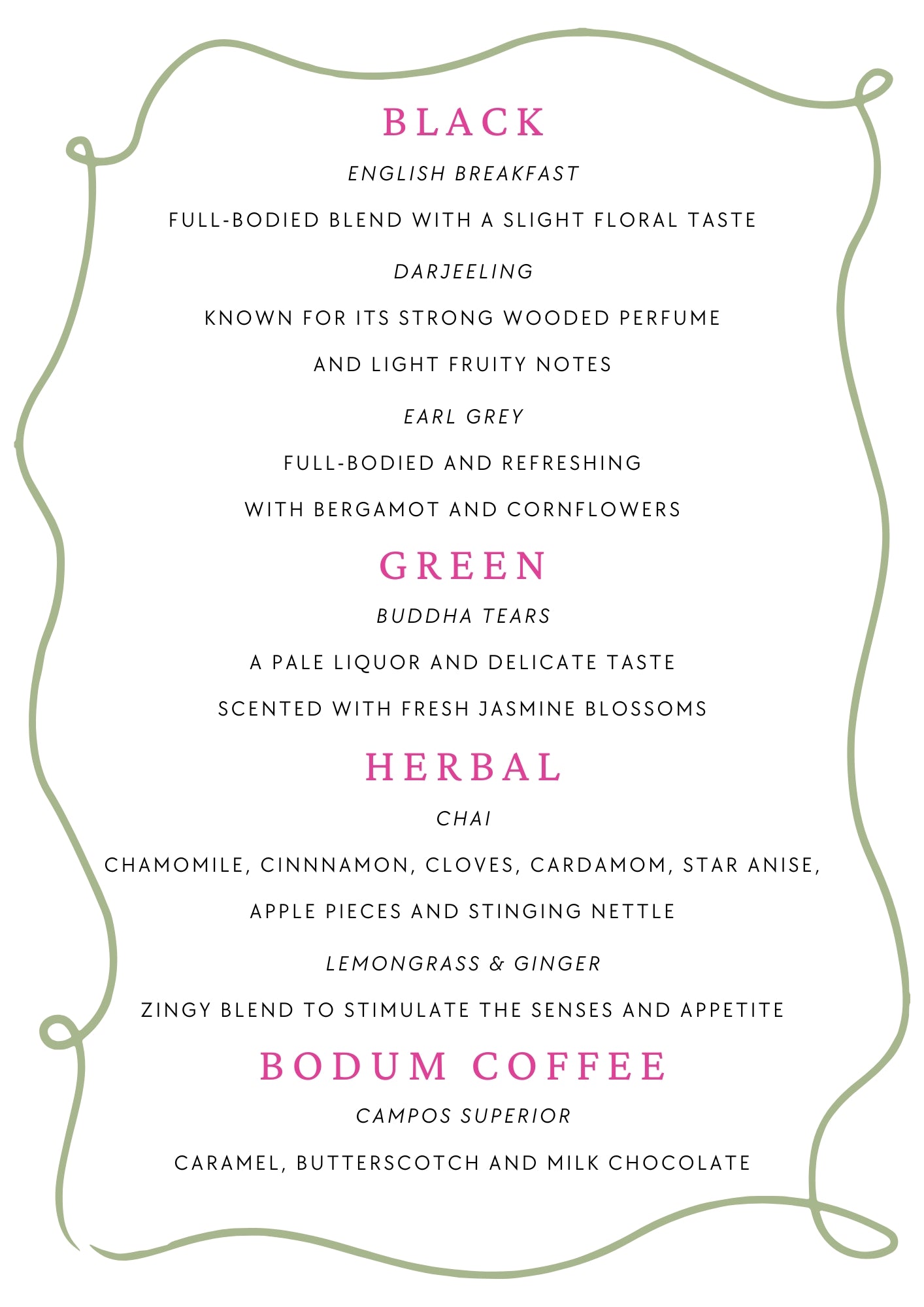 High Tea