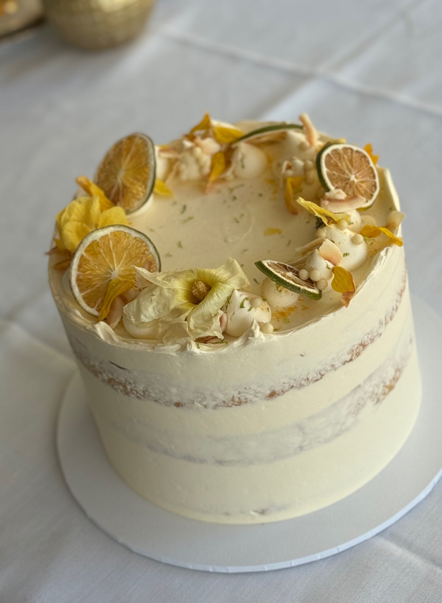 Coconut, passionfruit and lime