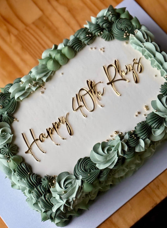 Slab cake - large