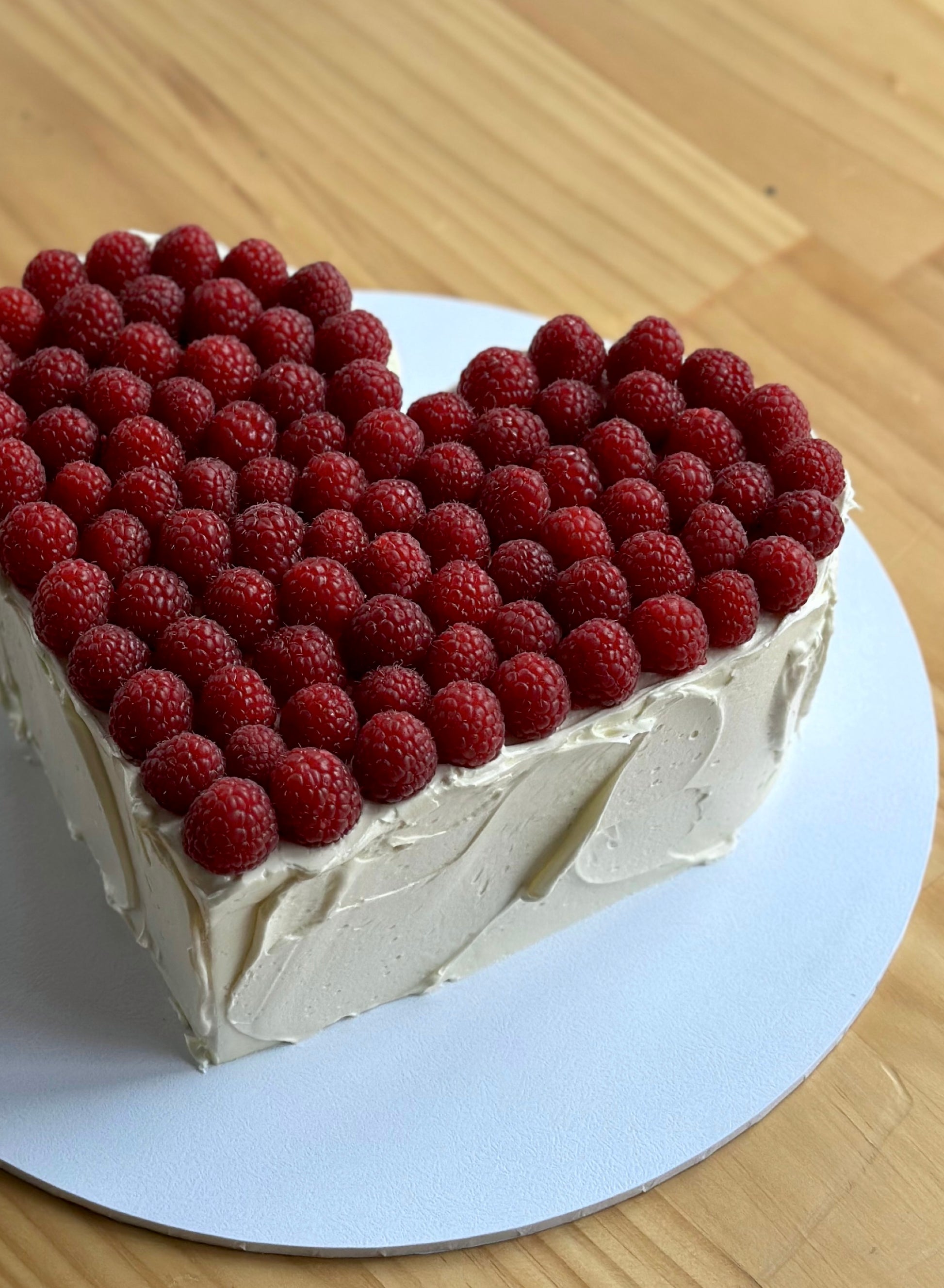 Raspberry Heart โ Bakes by Steph