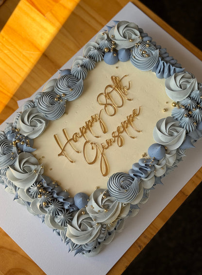 Slab cake - medium