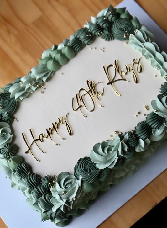 Slab cake - large