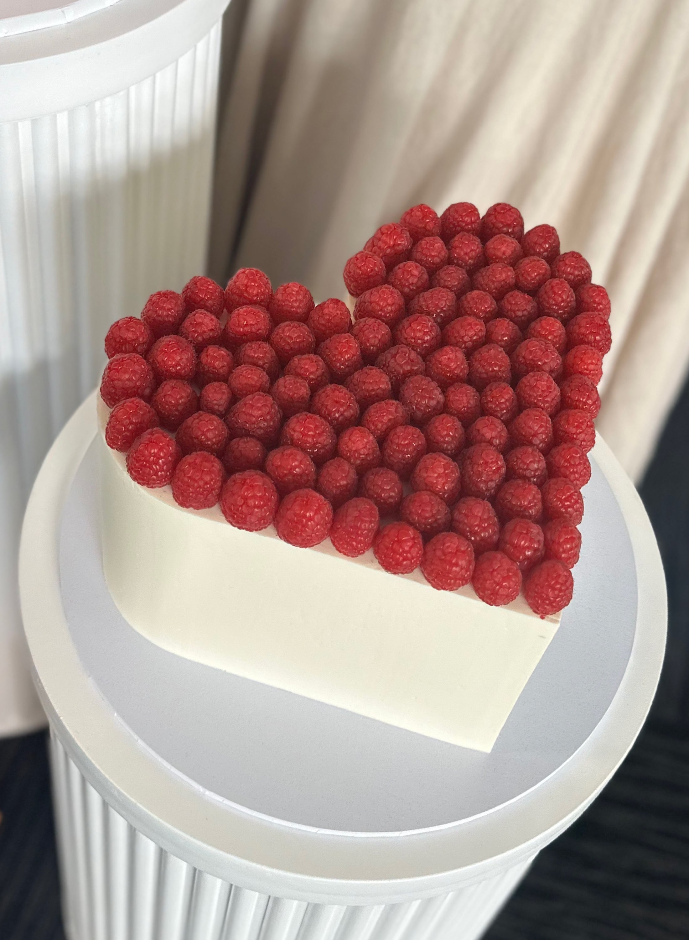 Raspberry Heart – Bakes by Steph
