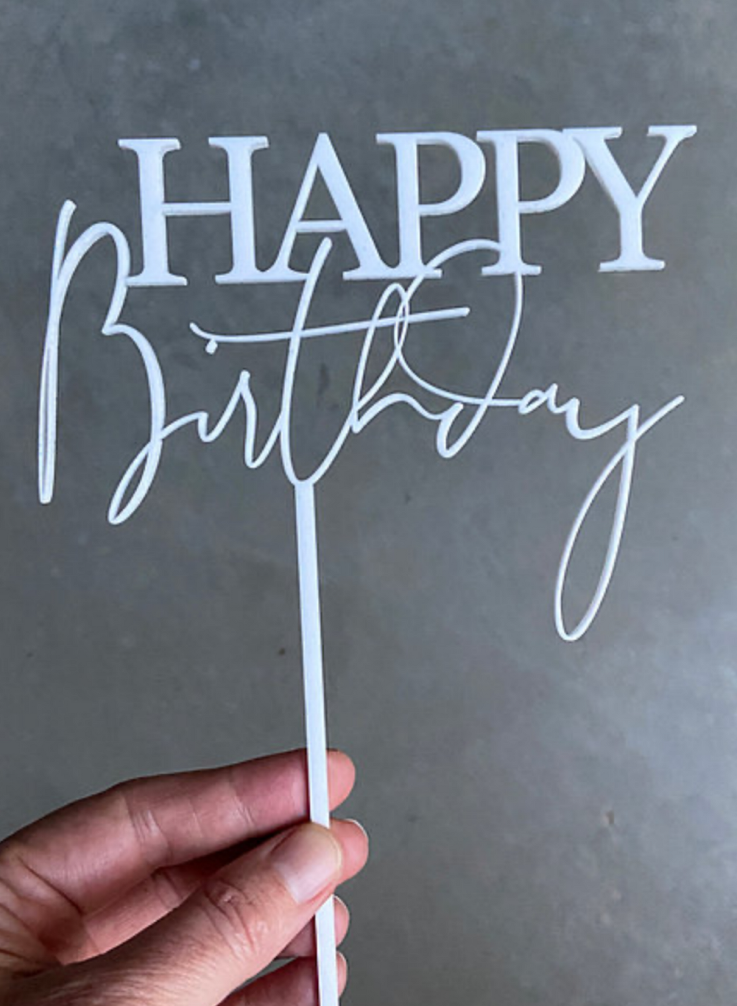 Cake topper